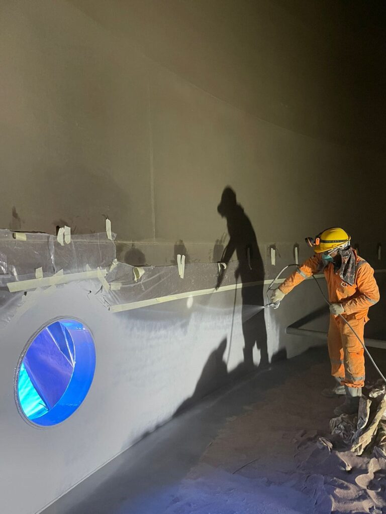 DNN PILLAR - Sand Blasting & Painting PT Pertamina Surabaya - 1