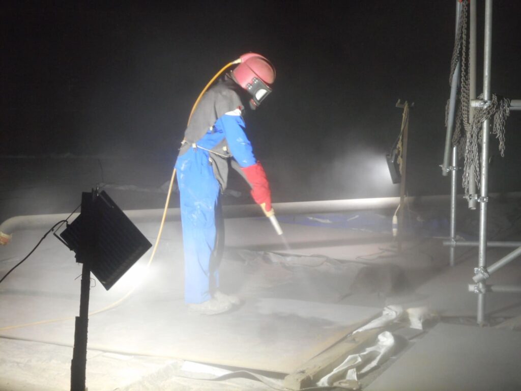 DNN PILLAR - Sand Blasting & Painting PT Pertamina Surabaya - 10