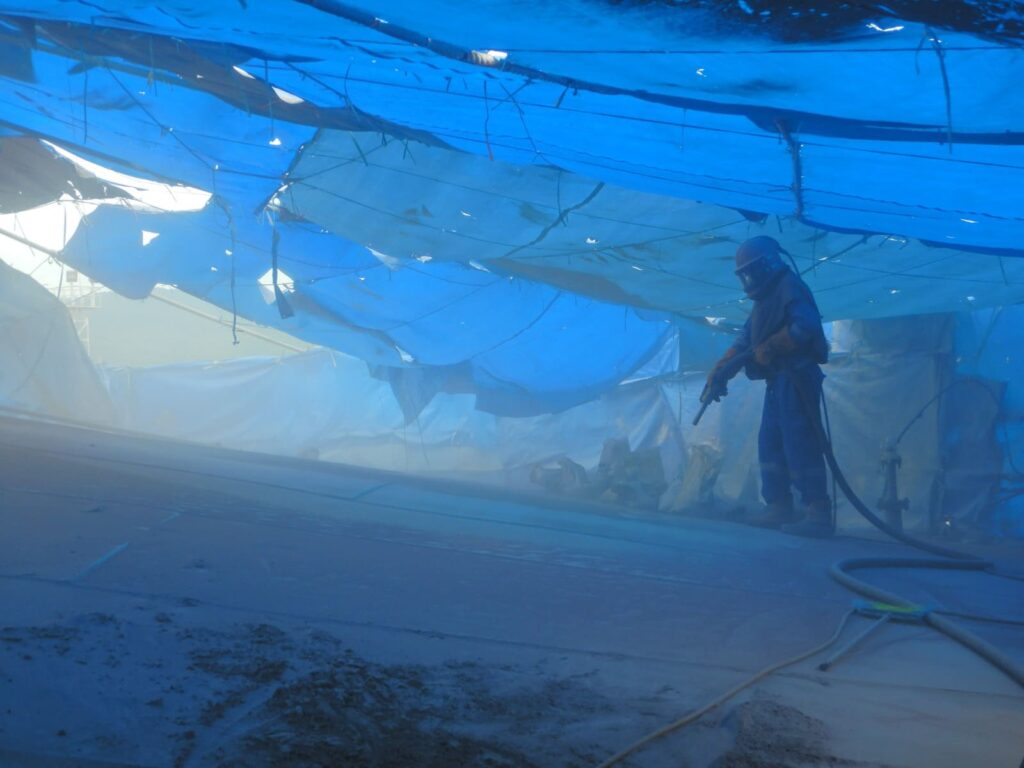 DNN PILLAR - Sand Blasting & Painting PT Pertamina Surabaya - 12
