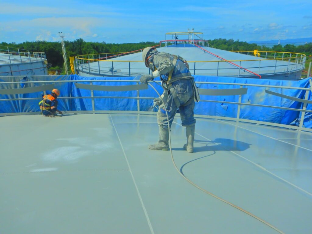 DNN PILLAR - Sand Blasting & Painting PT Pertamina Surabaya - 8