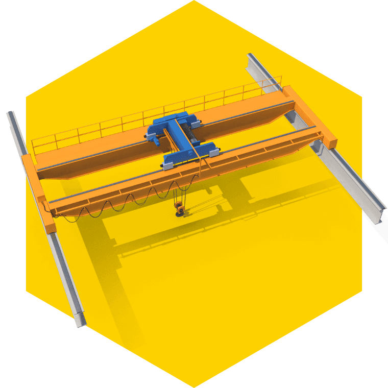 DNN Pillar - Clean Double Bridge Crane.E12.2k2x